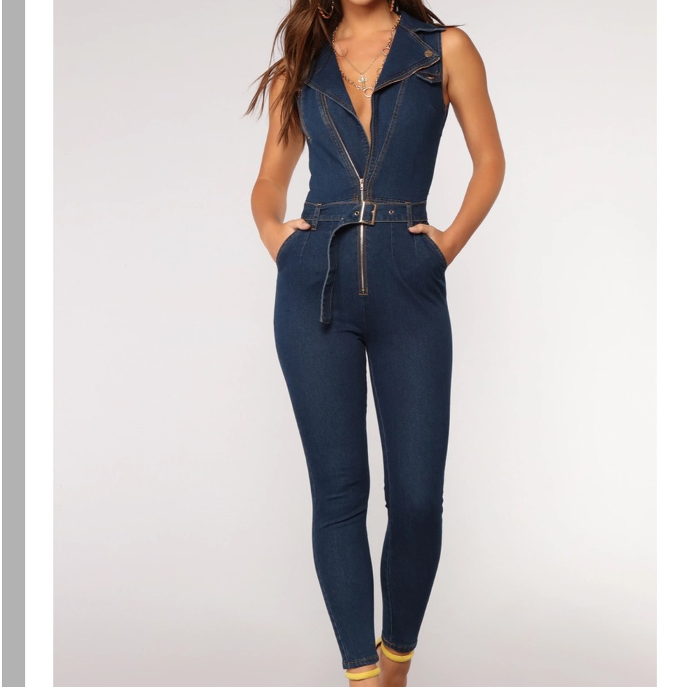 Jean jumpsuit
